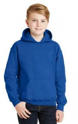 Gildan Youth Unisex Heavy Blend Hooded 8-ounce, 50/50 cotton/poly Sweatshirt